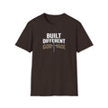 Built Different God Made T-Shirt — Christian Faith Cross Tee