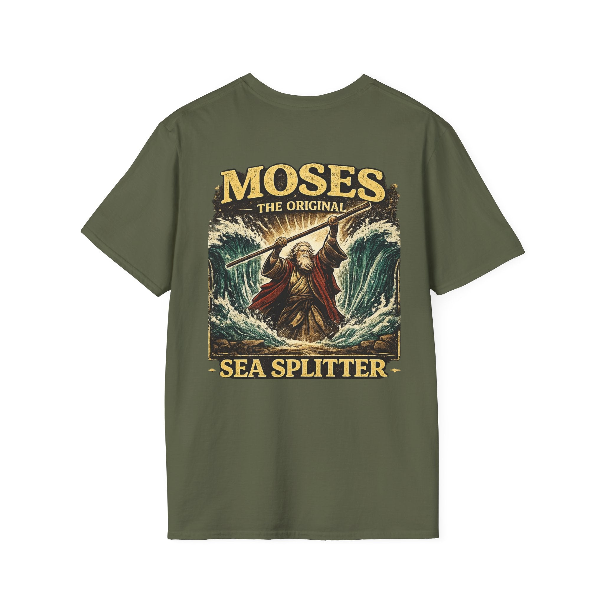 Moses 'Sea Splitter' Graphic T-Shirt