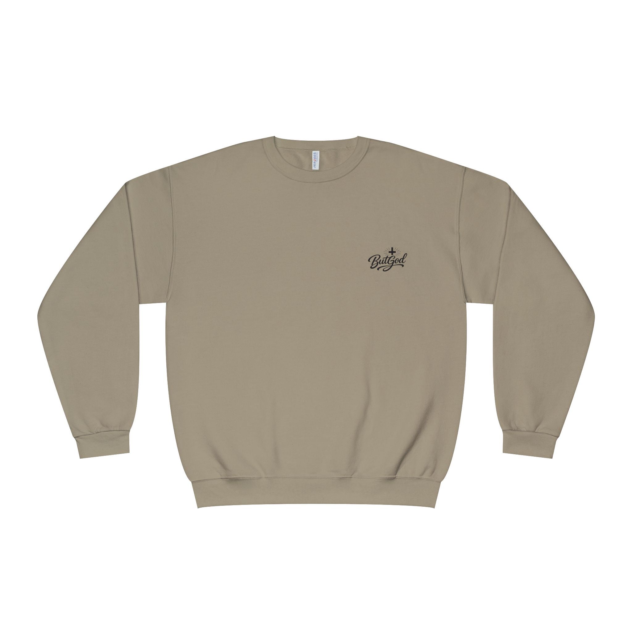 Crewneck Sweatshirt - "Not Perfect... Just Forgiven" Christian Cross Pullover