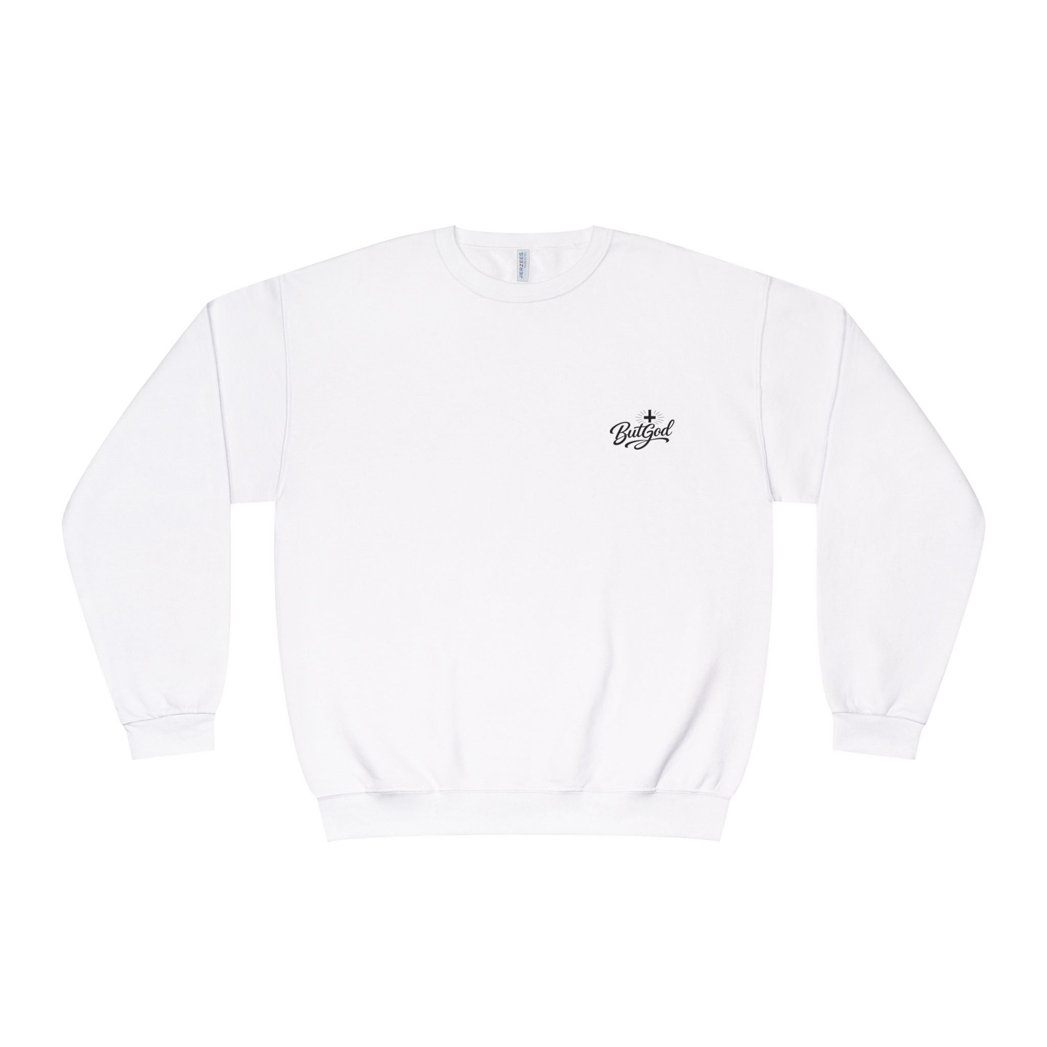 Crewneck Sweatshirt - "Not Perfect... Just Forgiven" Christian Cross Pullover