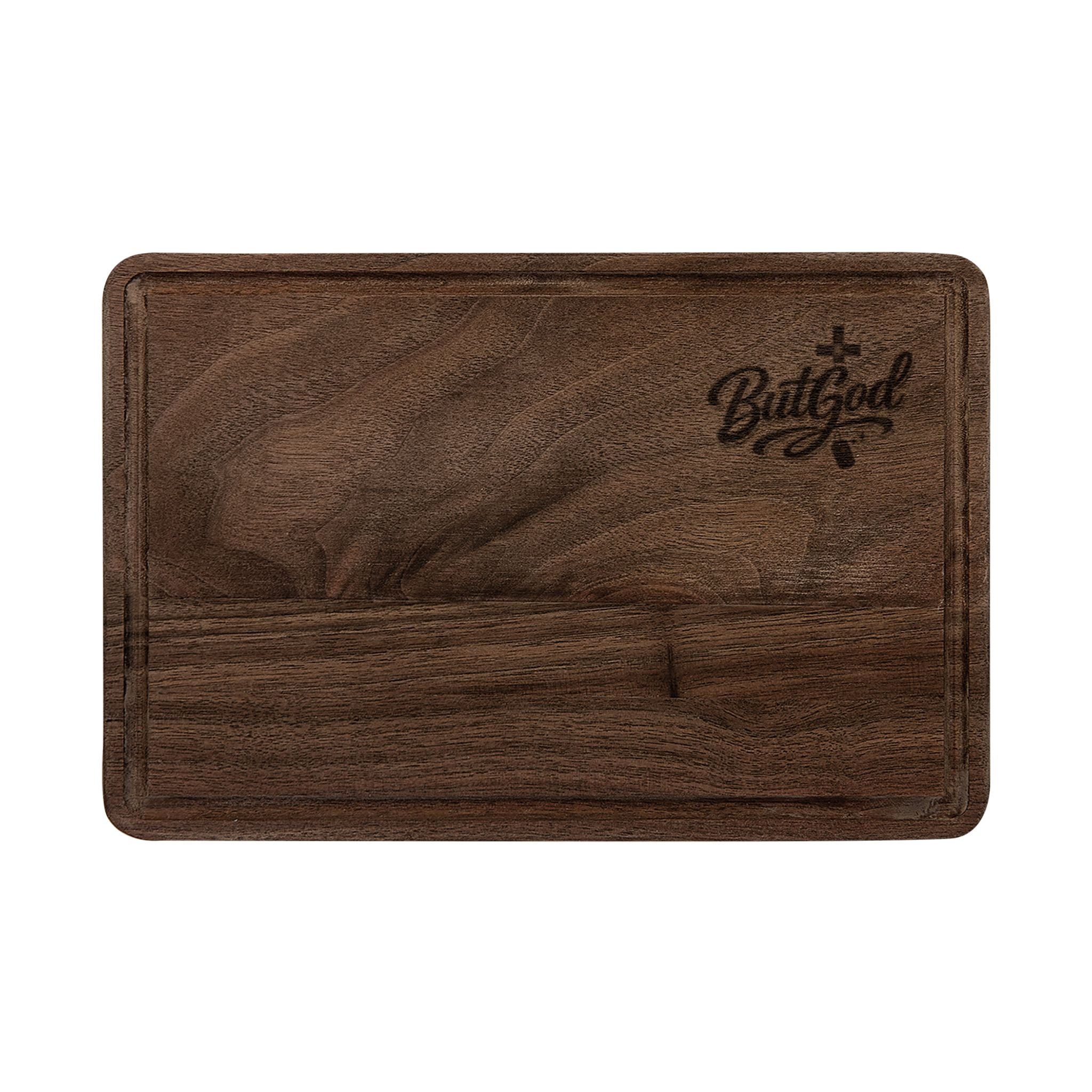 Engraved 'But God' Wooden Cutting Board — Personalized Bible Verse Gift