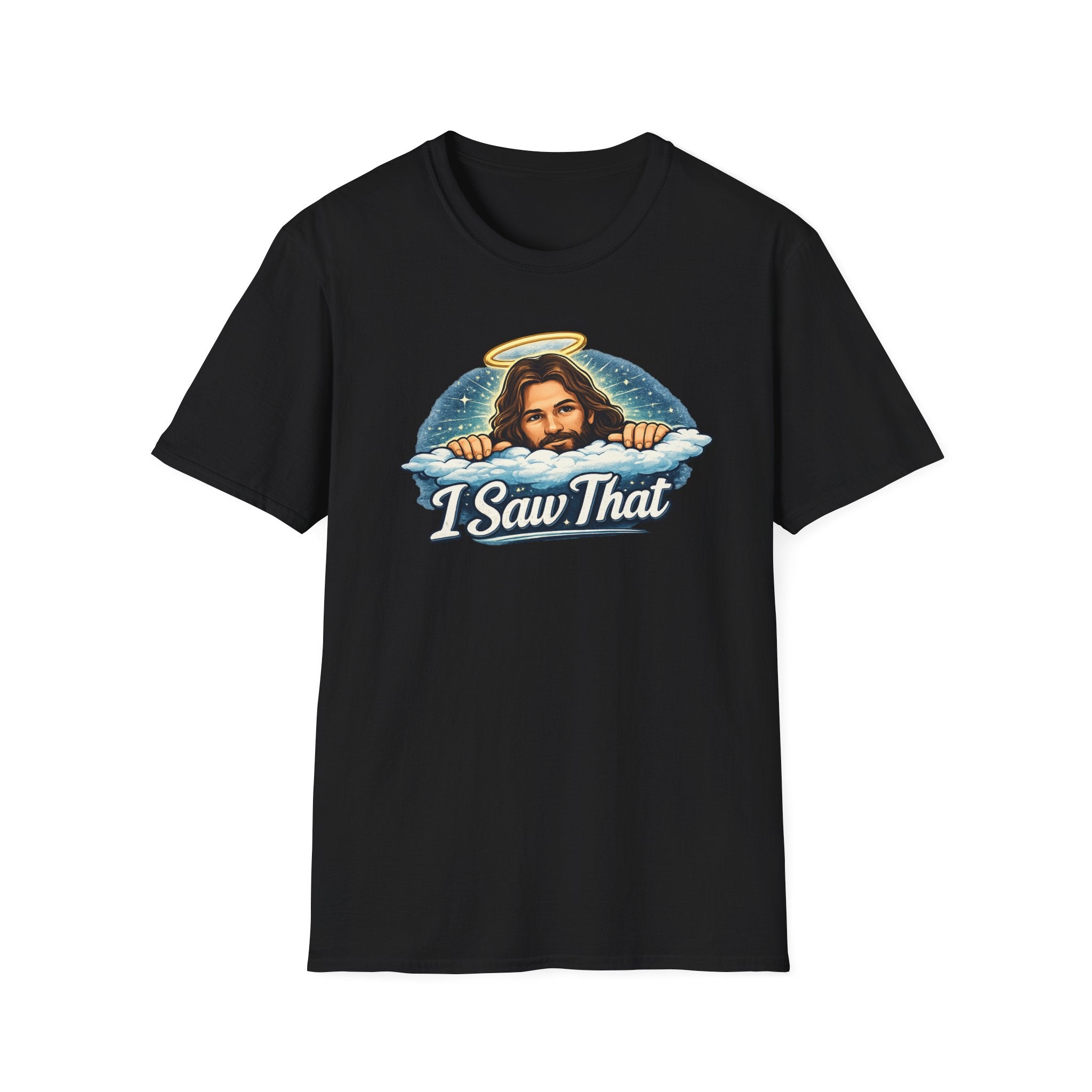 Jesus 'I Saw That' T-Shirt — Funny Christian Graphic Tee