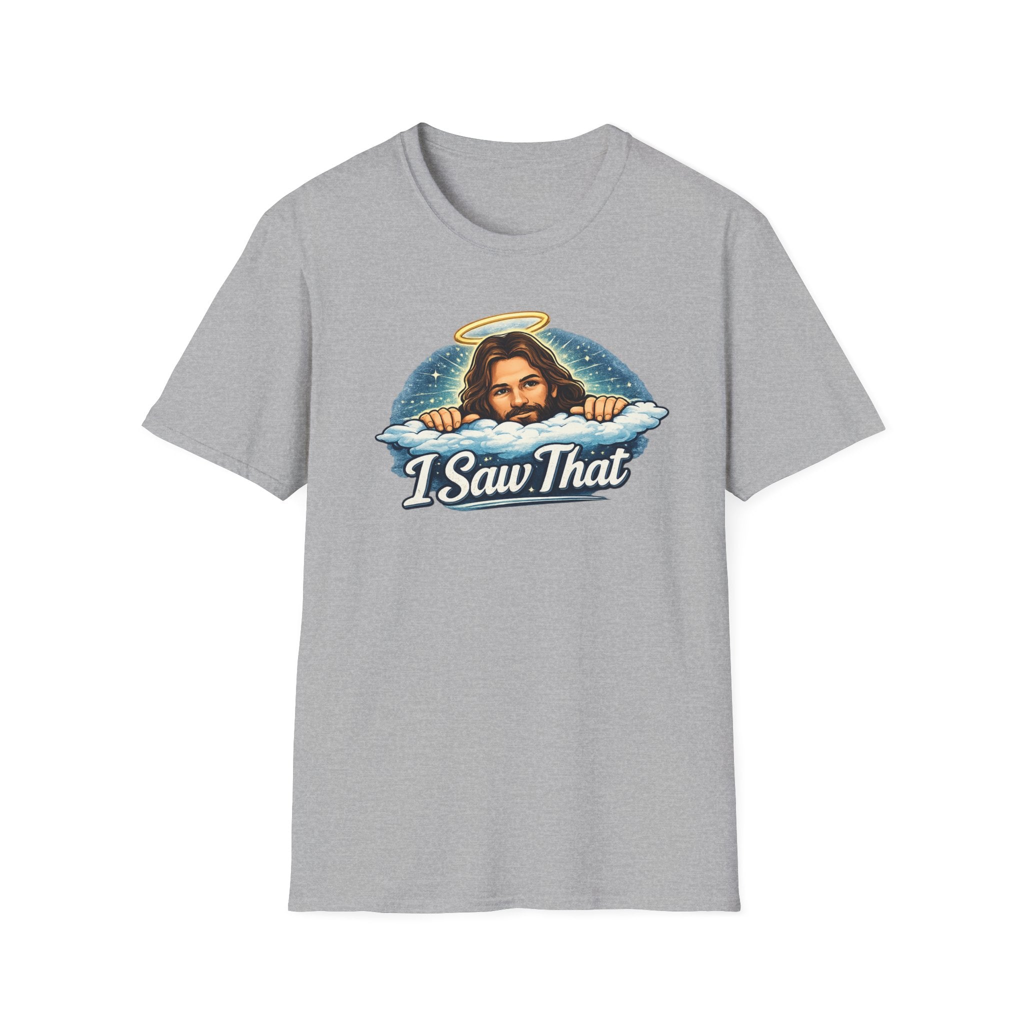 Jesus 'I Saw That' T-Shirt — Funny Christian Graphic Tee