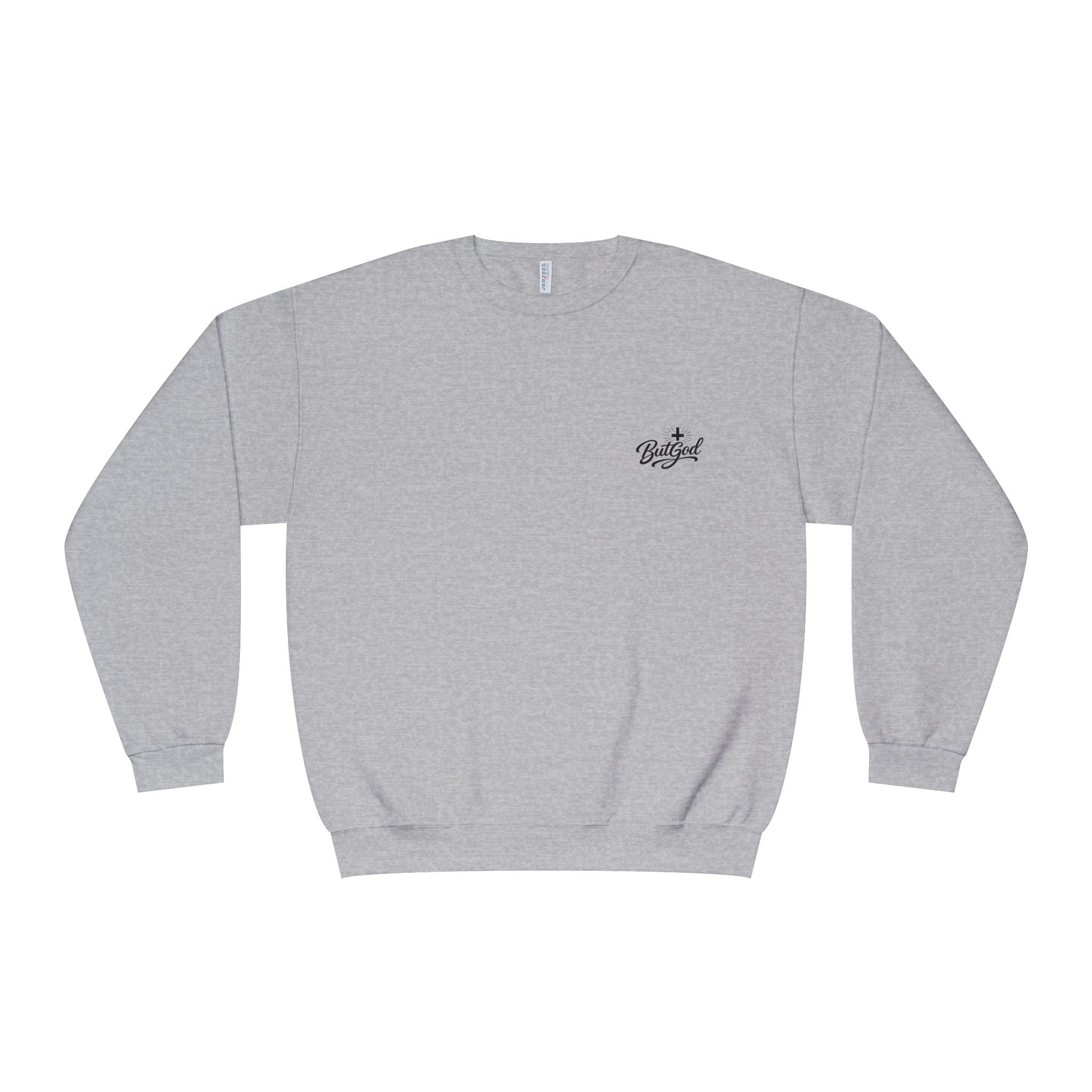 Crewneck Sweatshirt - "Not Perfect... Just Forgiven" Christian Cross Pullover