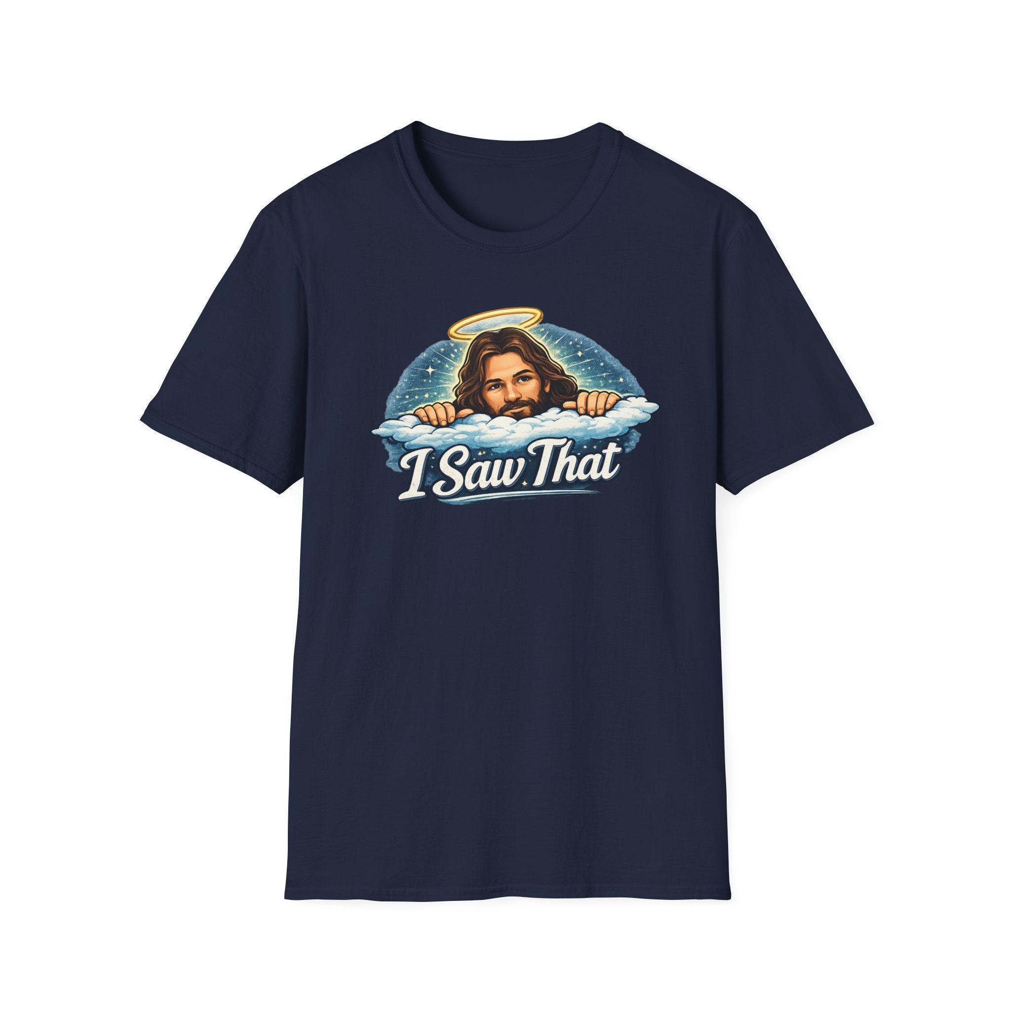 Jesus 'I Saw That' T-Shirt — Funny Christian Graphic Tee