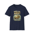 Noah Pun T-Shirt - "Need an Ark? I Noah Guy" Christian Humor Tee