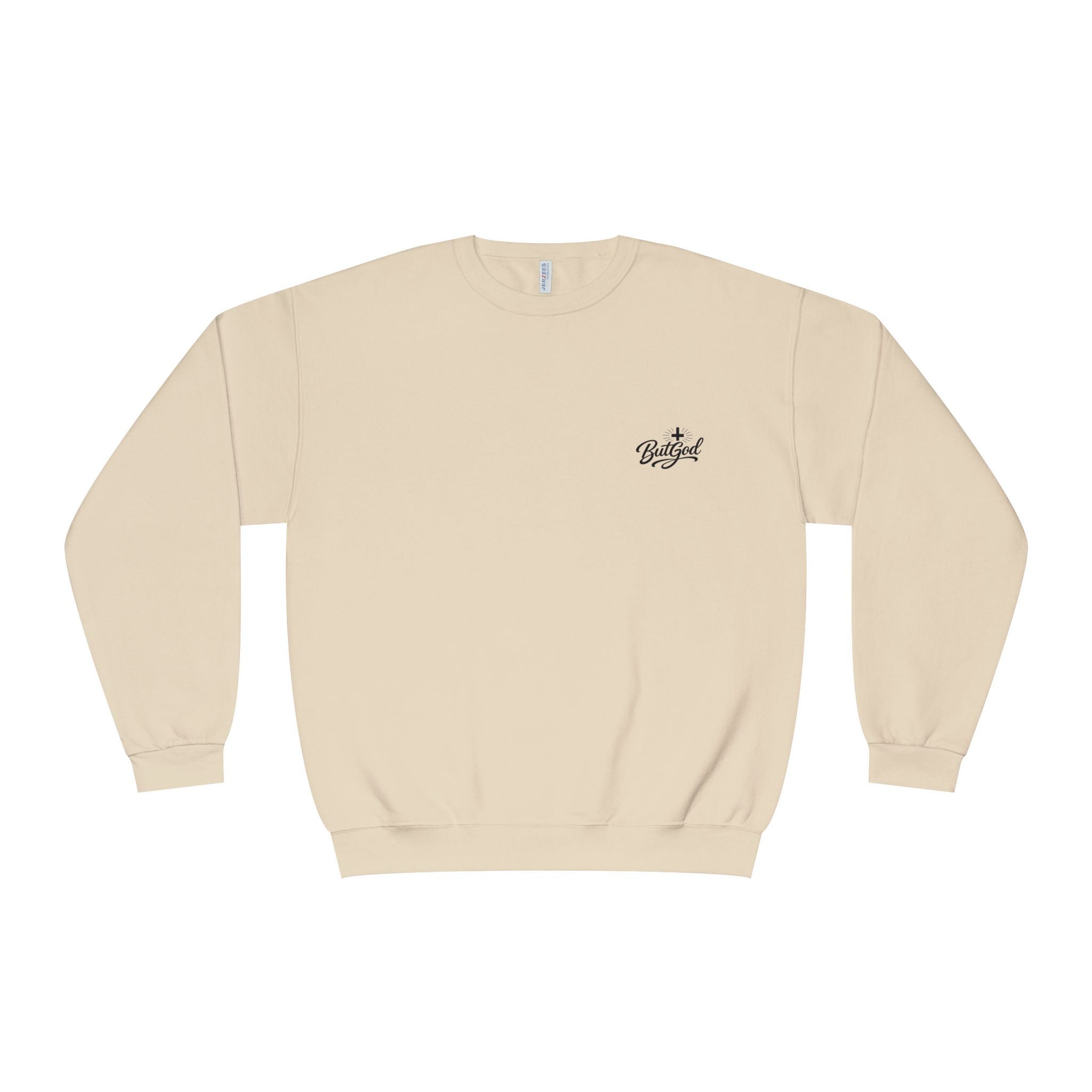 Crewneck Sweatshirt - "Not Perfect... Just Forgiven" Christian Cross Pullover